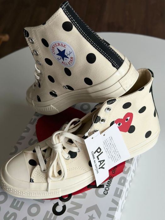 Женские кеды Converse x Comme Des Garcons