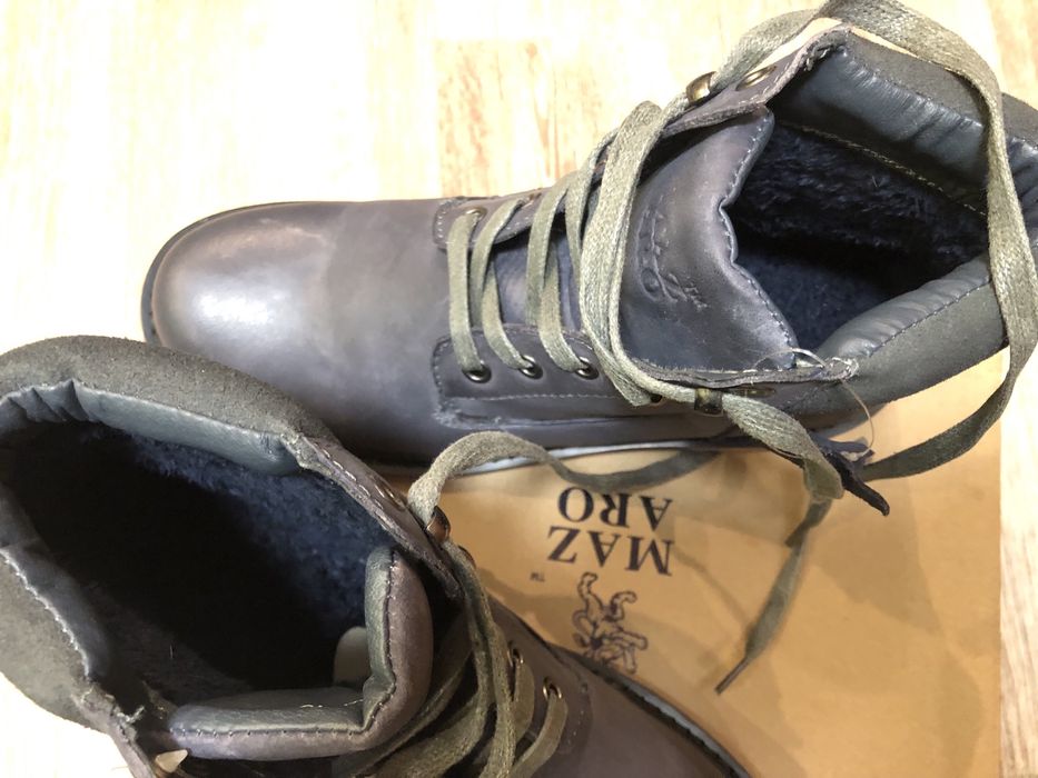 Черевики жіночі шкіряні Mazaro ботинки