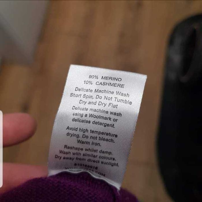 Sweterek WoolOvers wełna merino