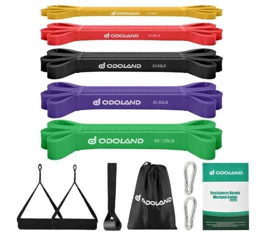 Guma do ćwiczeń zestaw 5 sztuki Odoland