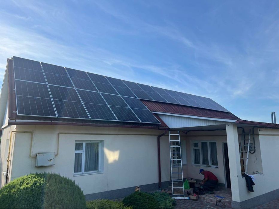 Встановлення СЕС. Сонячні панелі. Станції сонячної енергії МОНТАЖ