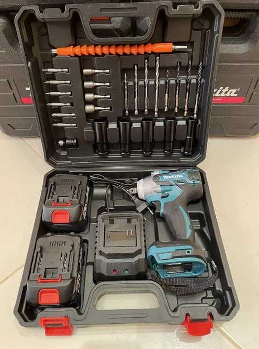 Ударний гайковерт Makita 36V шуруповерт безщітковий новий комплект