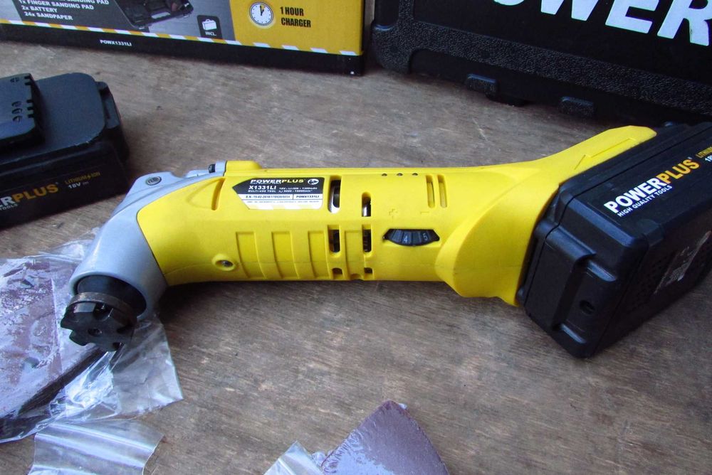 Акумуляторний реноватор, мультиінструмент Powerplus POWX1331LI(Бельгія