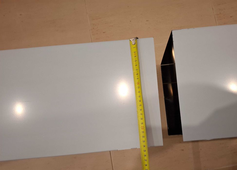 Chaminé superior em inox para exaustor Bosch