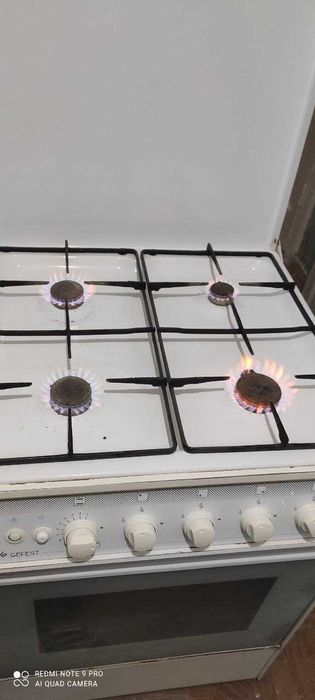 Газова плита Гефест бу
