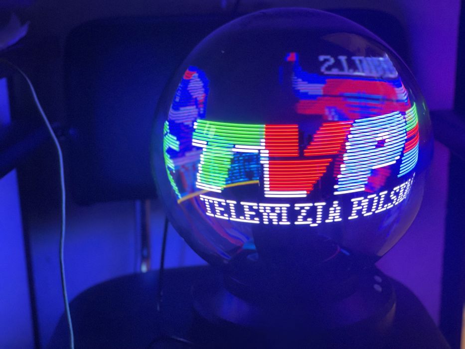 Kula miraBall ruchome logo REKLAMA!