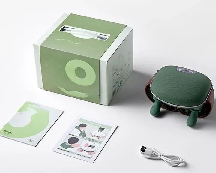 Аккумуляторний масажер для шиї та плечей біонічний з імітацією рук, ін