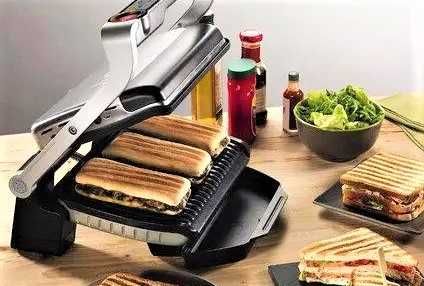 Електрогриль tefal Німеччина optigrill705 новий вітрина ідеальн