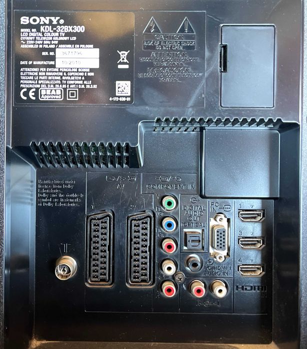 Televisão Sony KDL - 32BX300 Bravia