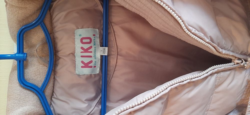 Детское пальто (пуховик)