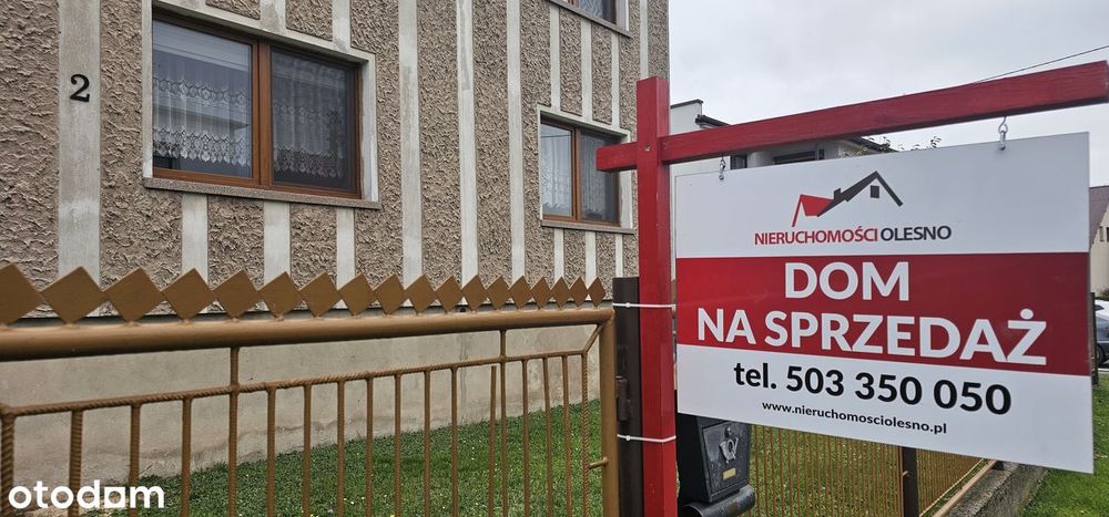 Dom dwukondygnacyjny w Oleśnie – 108 m² powierzchni użytkowej