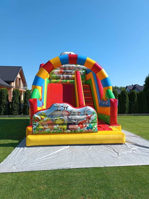 Zamek dmuchany Dmuchańce Dla dzieci | Wata Popcorn Dmuchaniec Dart