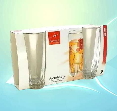 Высокие стакани Bormioli Rocco Portofino Сlassic 6х270 мл Италия