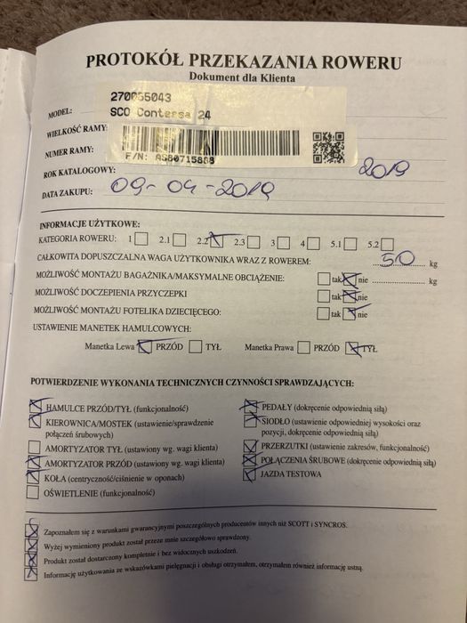 Rower SCOTT Contessa junior 24