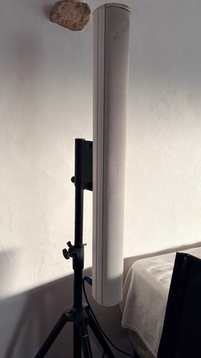 PA BOSE PANARAY + AMPS INTERM (cabos e tripés)