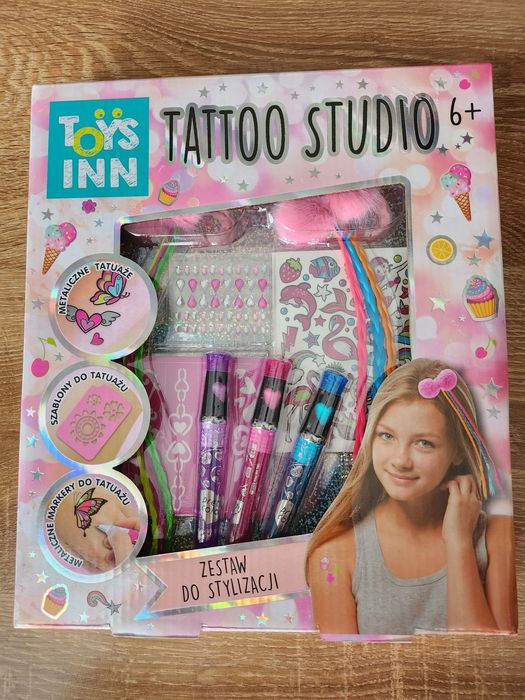 Tatoo Studio - zestaw do stylizacji z warkoczykami