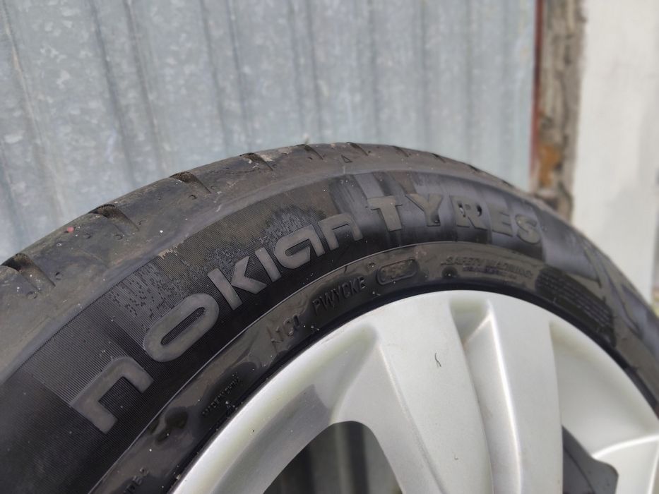 Alufelgi opel 5x115r 17 opona lato