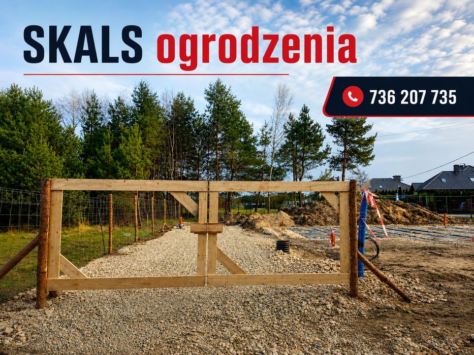 Montaż ogrodzeń  budowlanych tymczasowych | Śląskie + Kraków i okolice