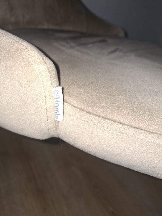 krzesel do salonu velurowe 4 szt okazja tanio