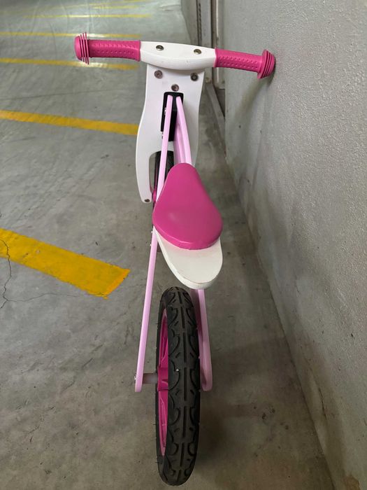 Bicicleta Princesa sem Pedais em Madeira Woomax