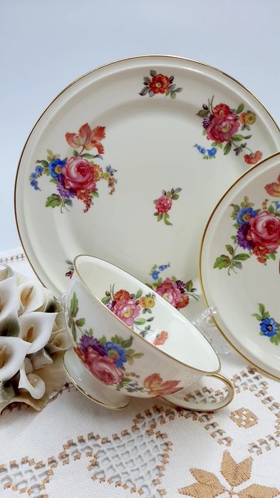 Rosenthal. Чайное трио тройка трійка чашка фарфор Германия