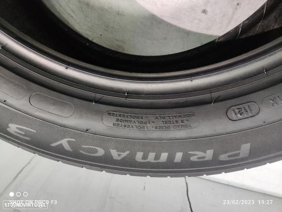 2 pneus semi novos 225-55r18 michelin - oferta dos portes