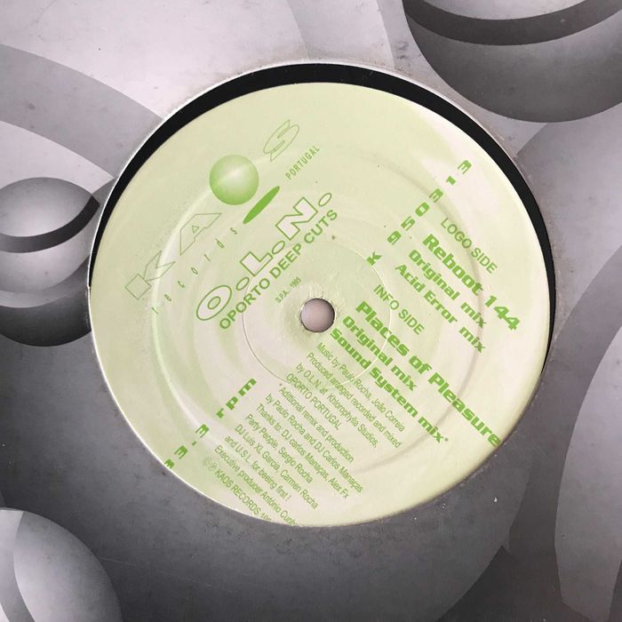 Disco vinil electronic house music portuguesa anos 90 KAOS