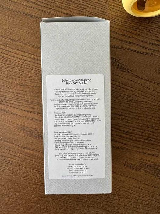 Butelka na wode Bink Day Lemon, 800 ml