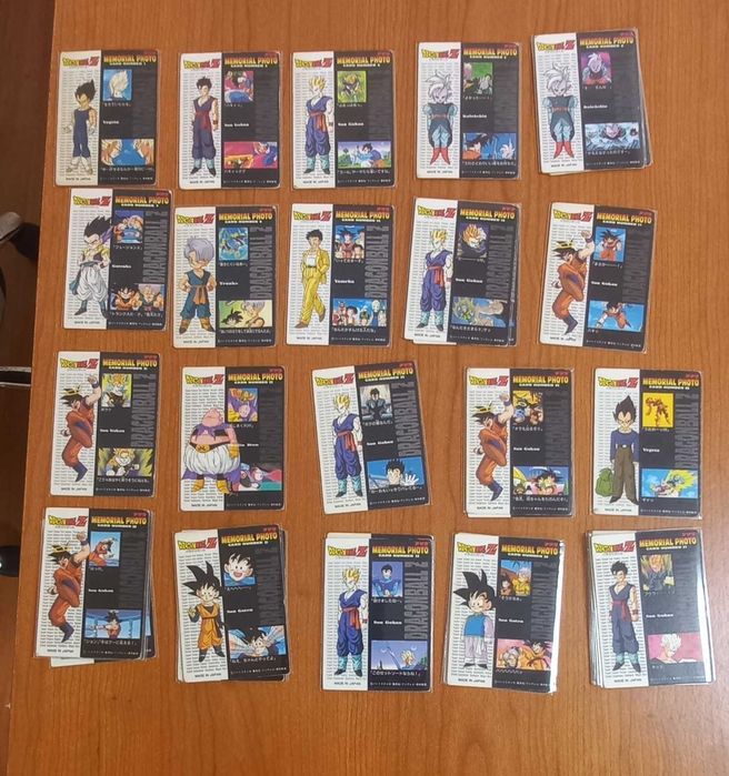 Cartas Dragon Ball Z Memorial Photo