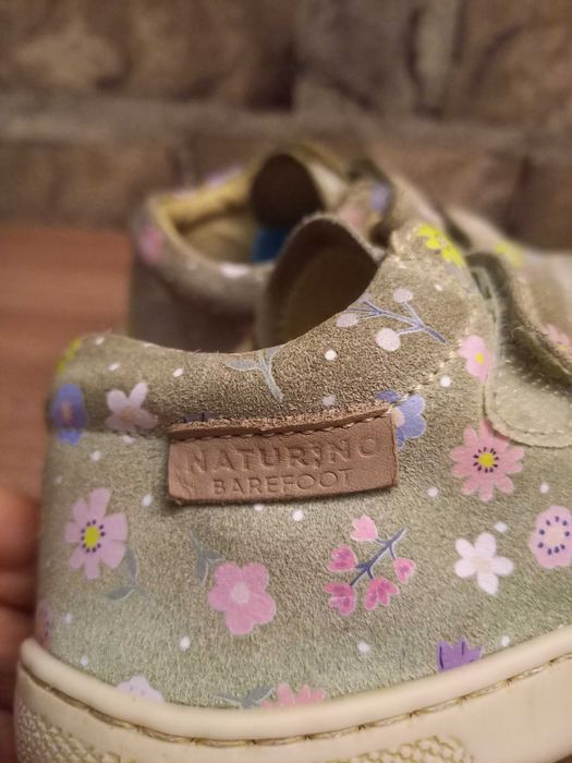 Босоногая обувь.Naturino Barefoot Shoes in Leather mint р. 26