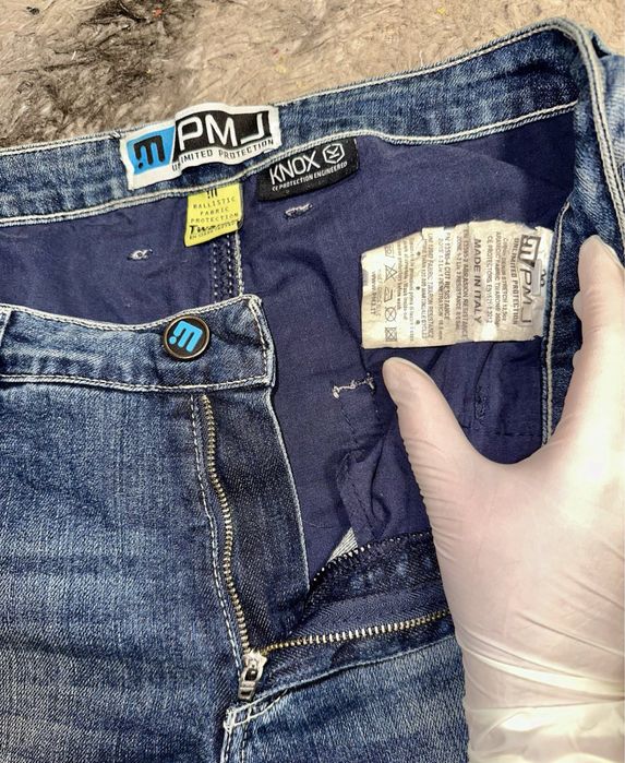 Мотоджинси жіночі PMJ Caferacer Tawron