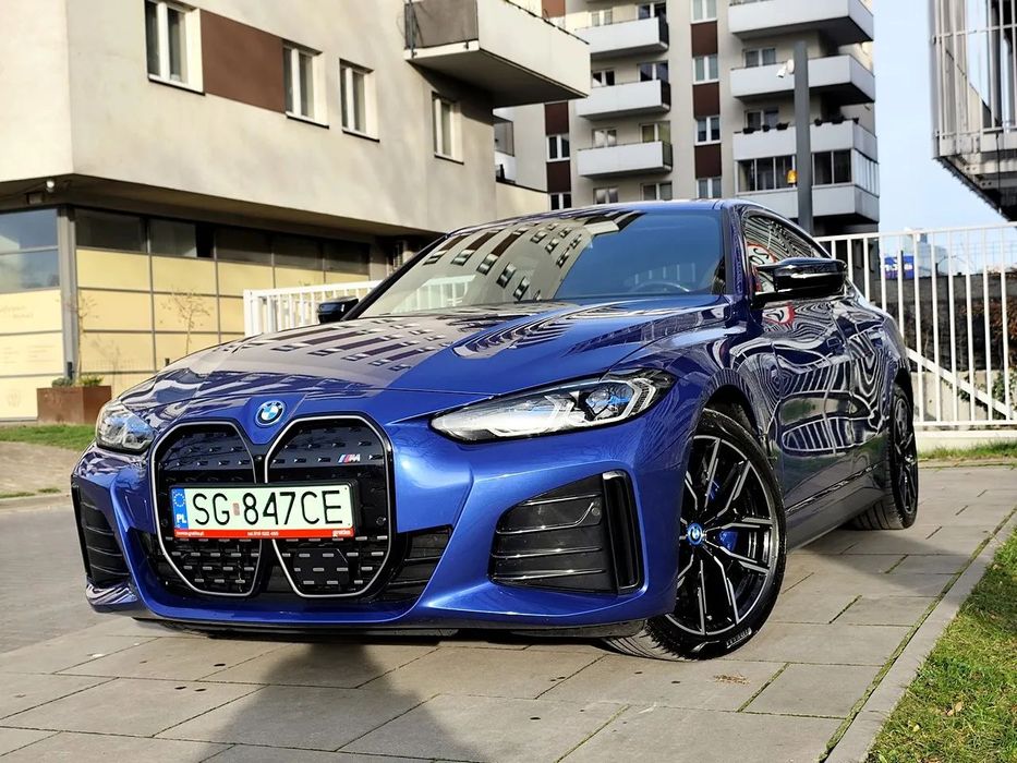 BMW i4 i4 M50 544 KM* Gwarancja/Pakiety* Salon PL* 1 WŁ* 4x4* Vat 23%*