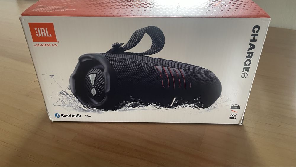 JBL charge 6 como nova