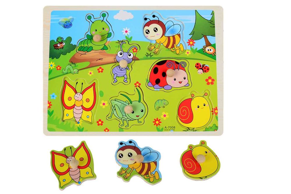 Układanka Edukacyjna Puzzle - Zwierzęta Leśne - Mikołajki