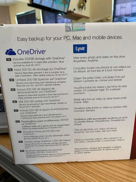 Disco Externo - Seagate - Backup Plus + 6TB