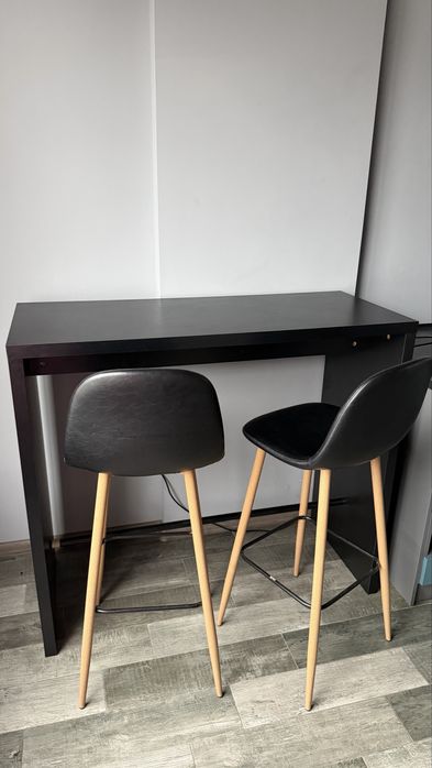 JONSTRUP Стілець барний JONSTRUP чорний/колір натуральний дуб