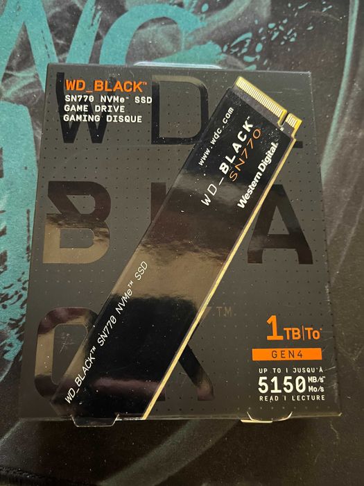 SSD Western Digital Black SN 770 1TB
