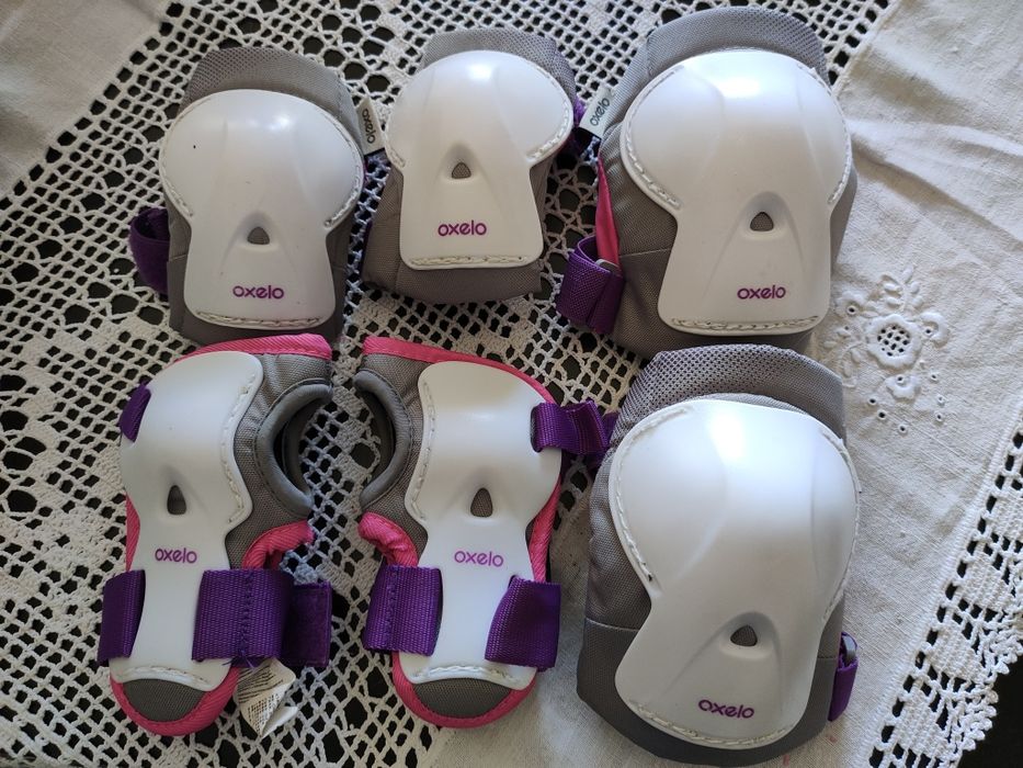 Conjunto proteções para patins / trotinete / skate (criança)