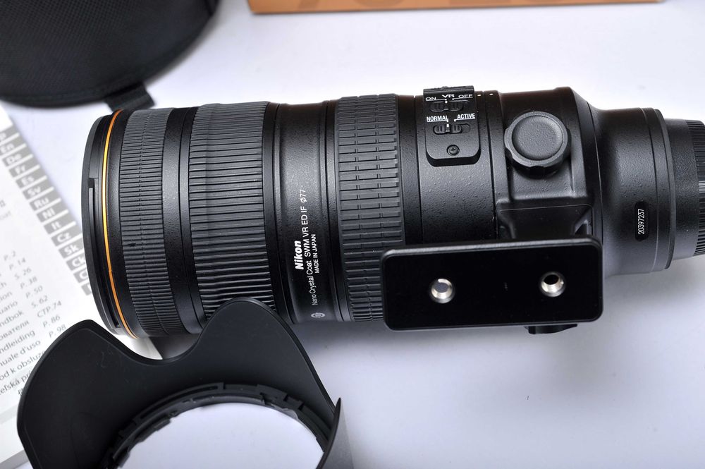 Nikon AFS 70-200 VR II f/2.8  Seminova