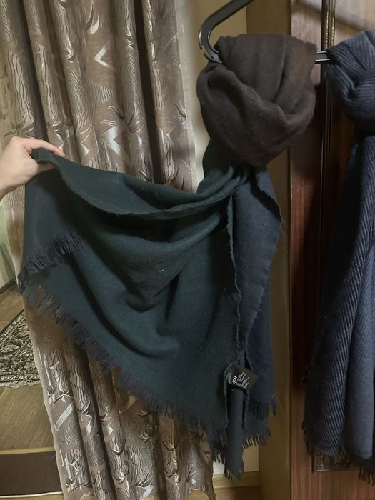 Палантин шарф H&M большой теплый (шерсть / унисекс)”