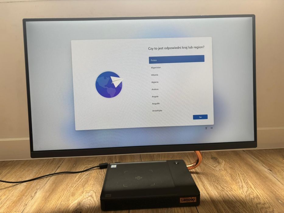 Komputer Lenovo Idea Centre AIO, 24", 500GB Dysk, Intel i5