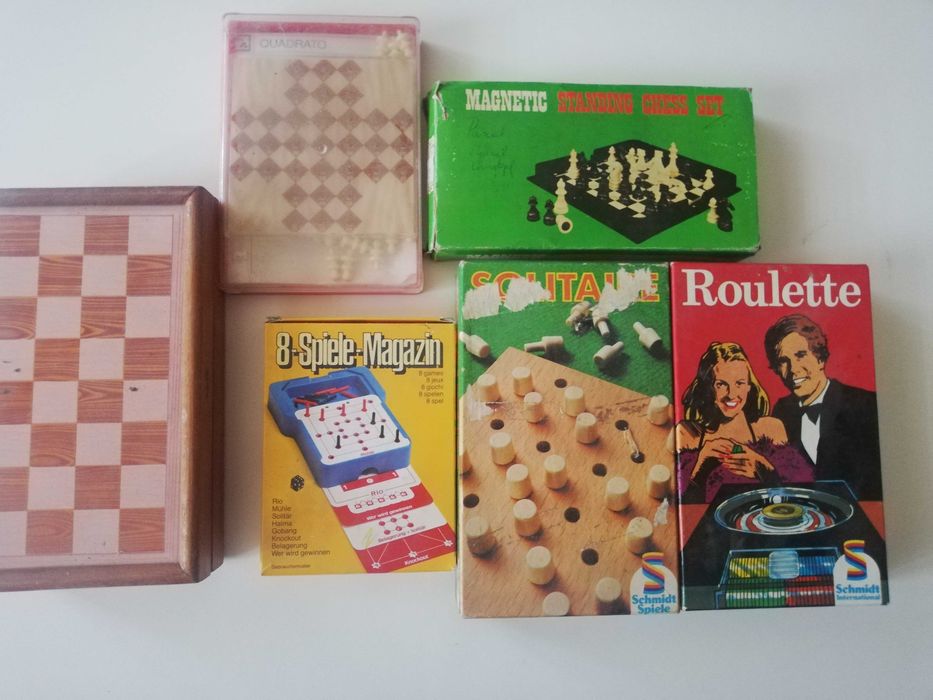 Stare gry szachy ruletka PRL