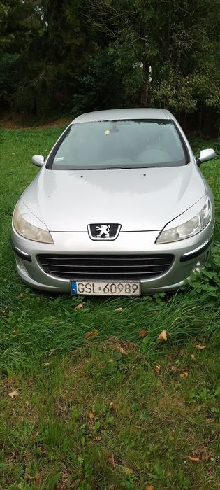 Peugeot 407 benz+gaz USZKODZONY