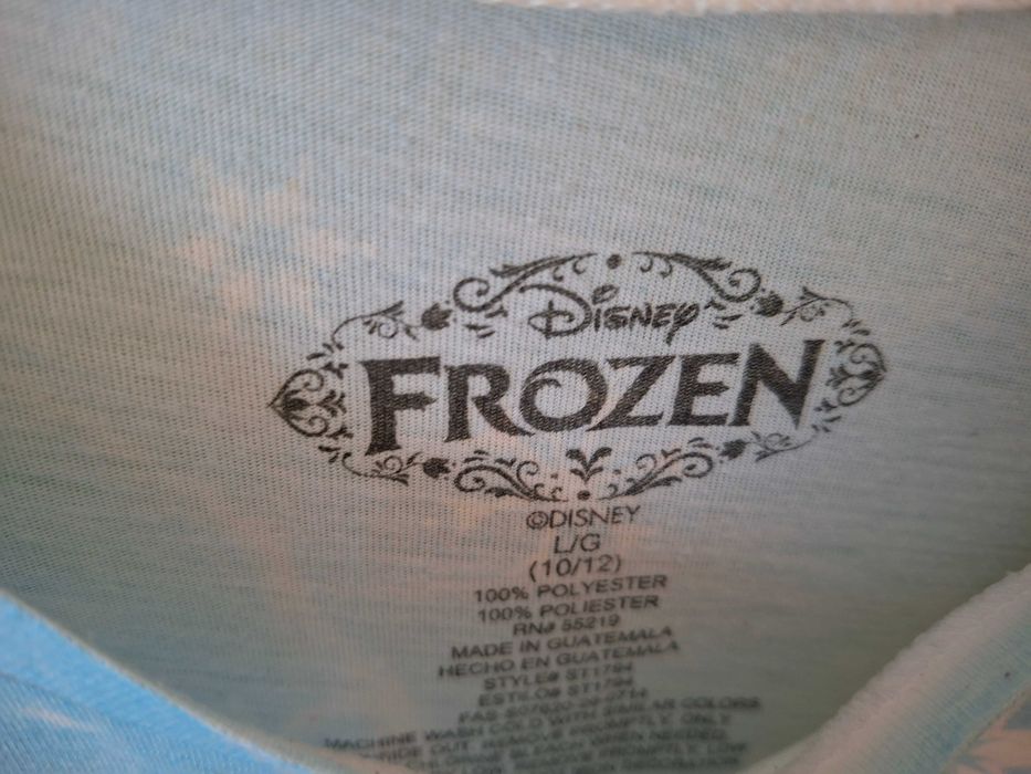 Bluzka z krótkim rękawem Frozen Kraina Lodu