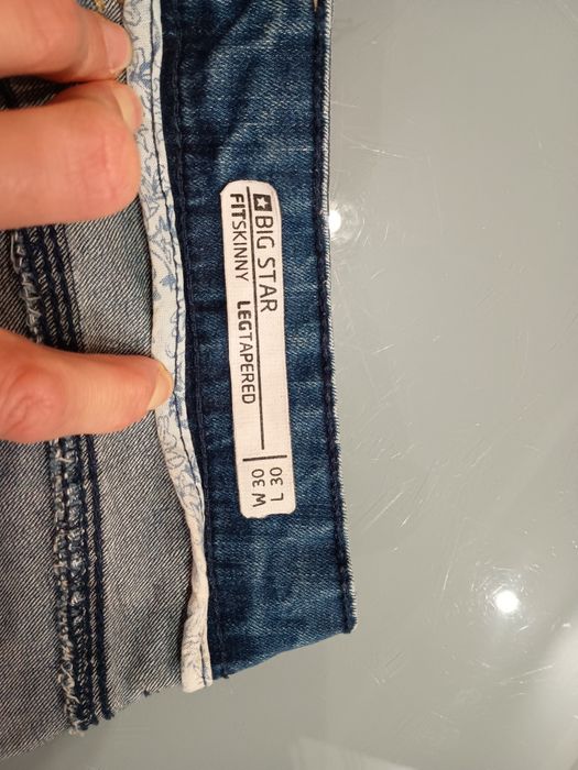Big Star jeans spodnie W 30 L 30 S M 36 38