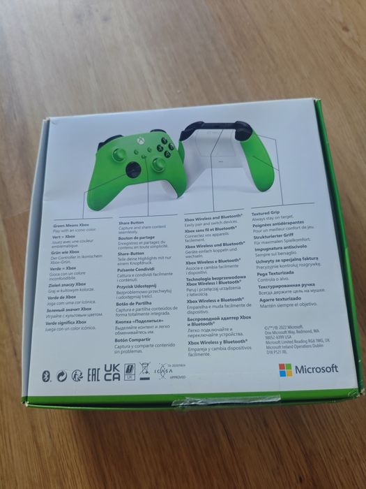 Kontroler bezprzewodowy Xbox One Velocity Green