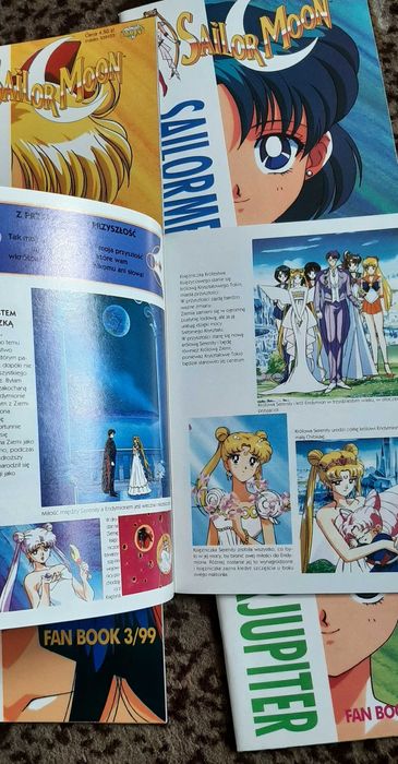 Sailor Moon  / Czarodziejka z Księżyca FAN BOOK 1999rok