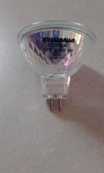 20 Lâmpadas halogenio GU4/MR16