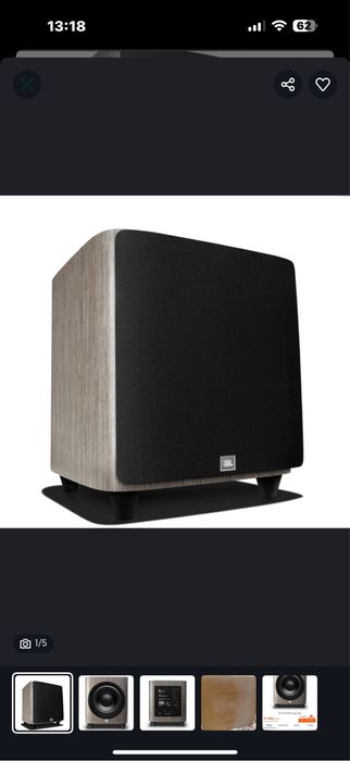 Subwoofer JBL HDI 1200P (RRP 11 990zł) Oferra Świąteczna
