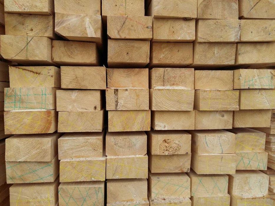 Брус 100х200 мм, (сосна) - 260 грн м/п